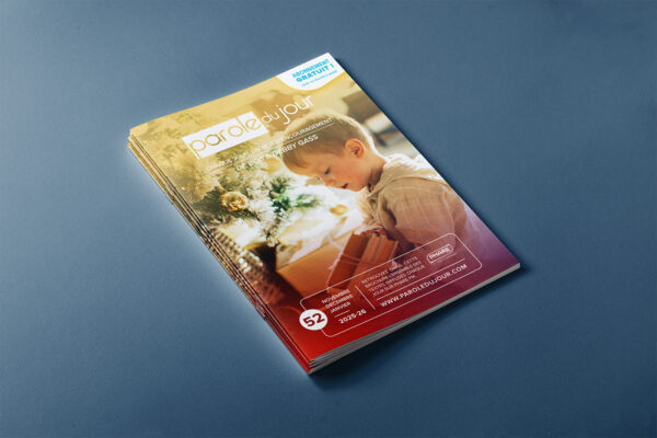 Pack de 5 brochures Parole du jour